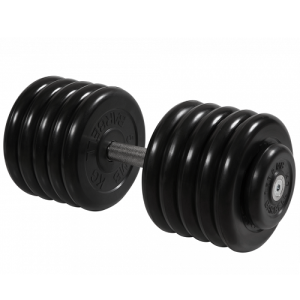 Гантель неразборная с вращающейся ручкой профи 53,5кг MB-FdbM-B53,5 MB Barbell