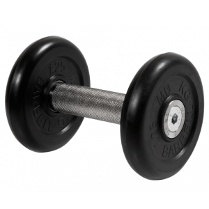 Гантель неразборная с вращающейся ручкой профи 3,5кг MB-FdbM-B3,5 MB Barbell